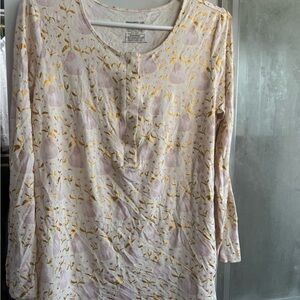 Magnetic Me Pastel Floral Long Sleeve Top